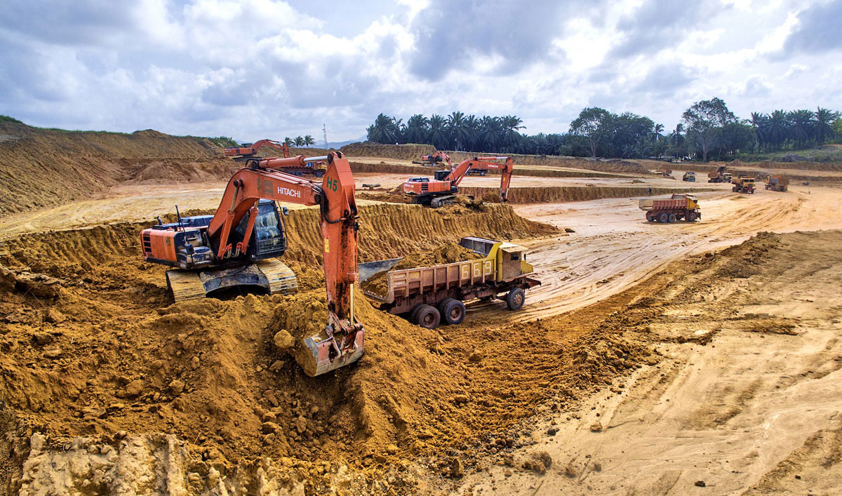 Earthing & Ground Leveling Work